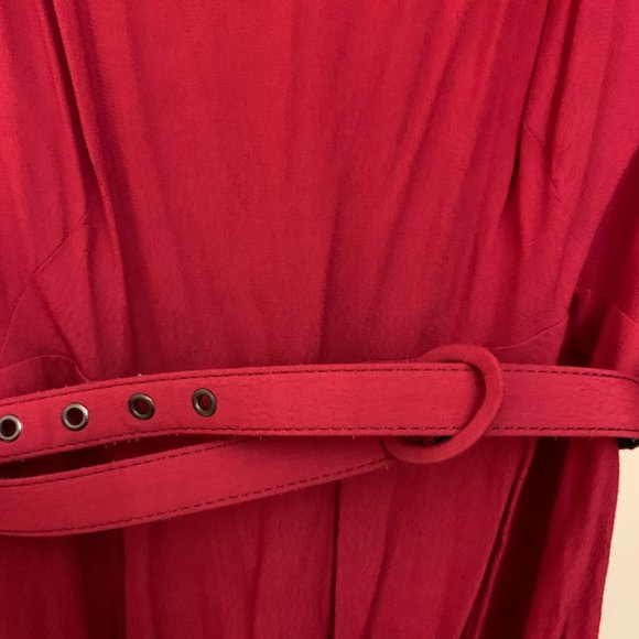 1940s VINTAGE-STYLE Red Mini Dress from Urban Outfitter's Cooperative line - Picture 4 of 12